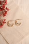 Heliophilia Silver Pendientes de Oro con Recubrimiento de Laca